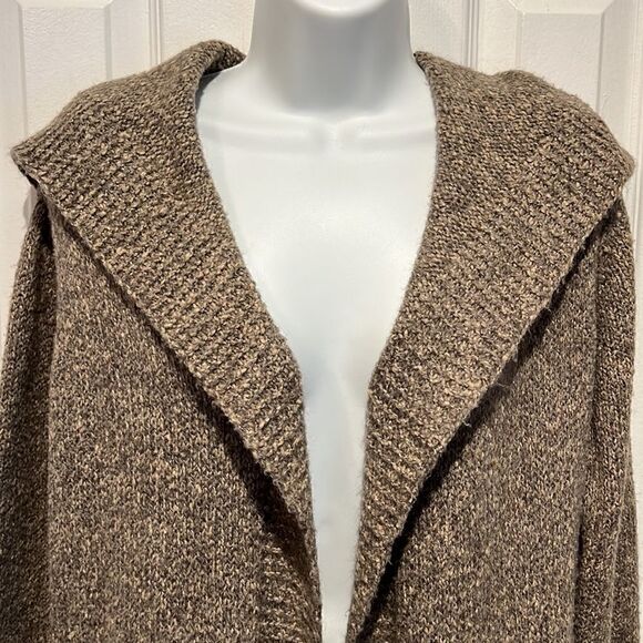 Kenar Open Front Wool Blend Cardigan‎ with Pockets Size S (fits oversized) - Picture 2 of 11
